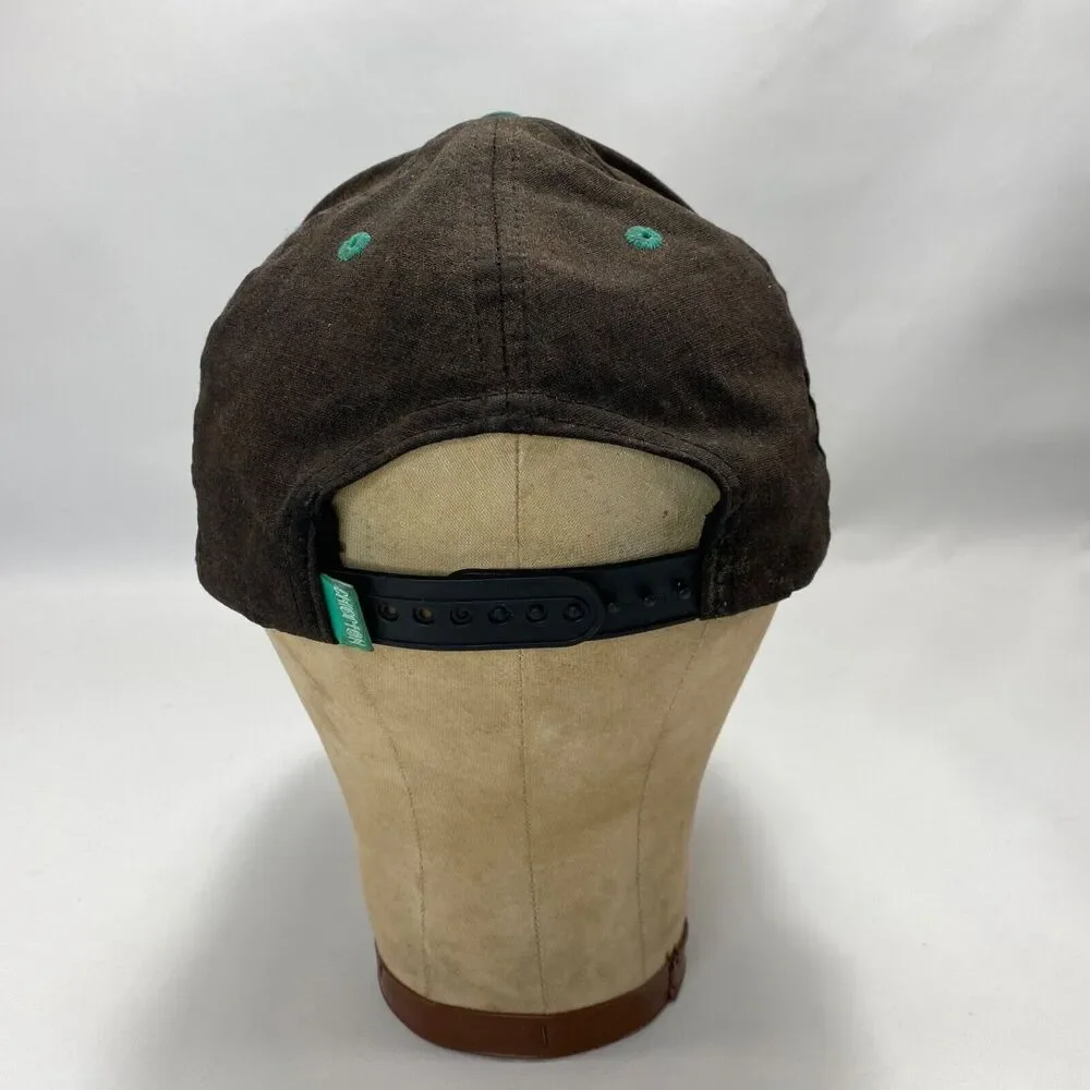 Hempire Mens Cap Hat Black Snap Back Embroidered Logo Chiefton Made of Hemp